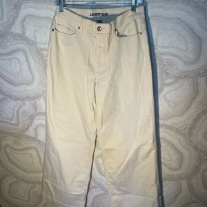 Lands’ End jeans wide leg